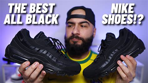 best black nike sneakers|black Nike shoes zappos.